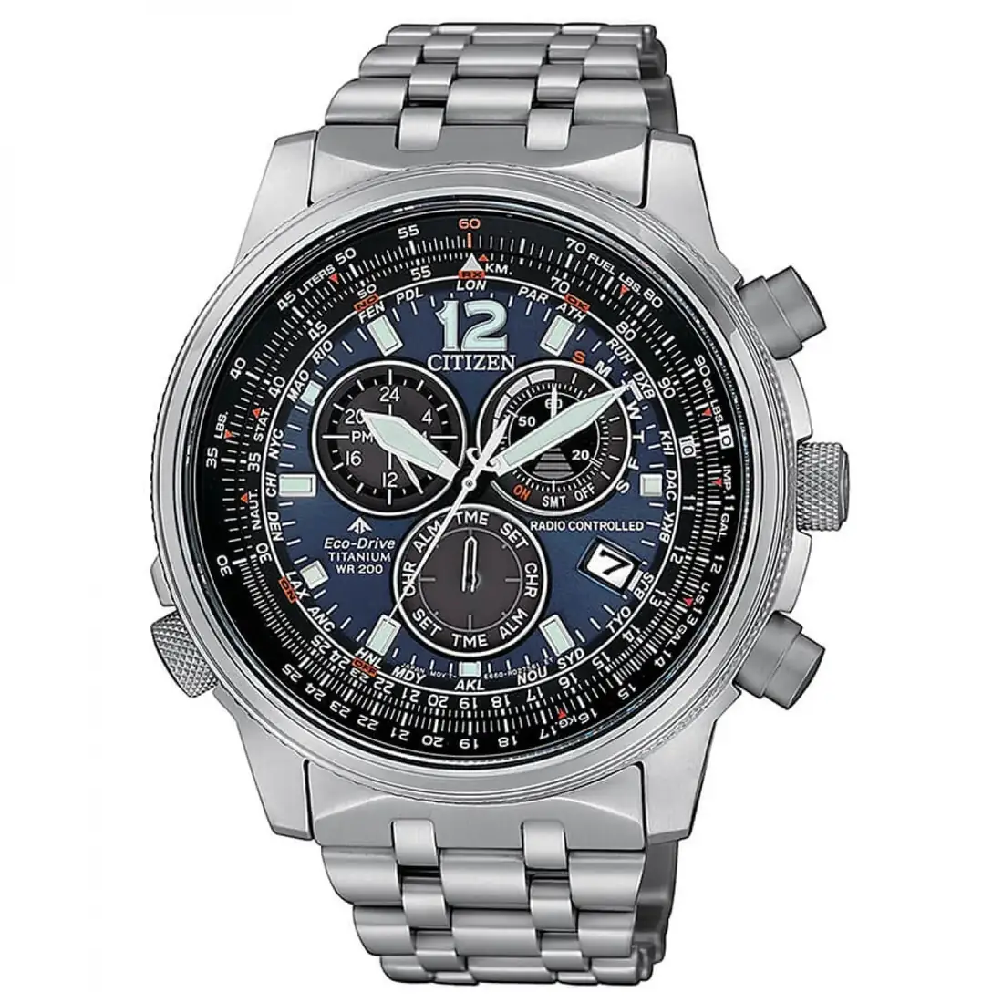 Citizen Promaster Sky CB5850-80L Super Titanium (radiocontrolado)