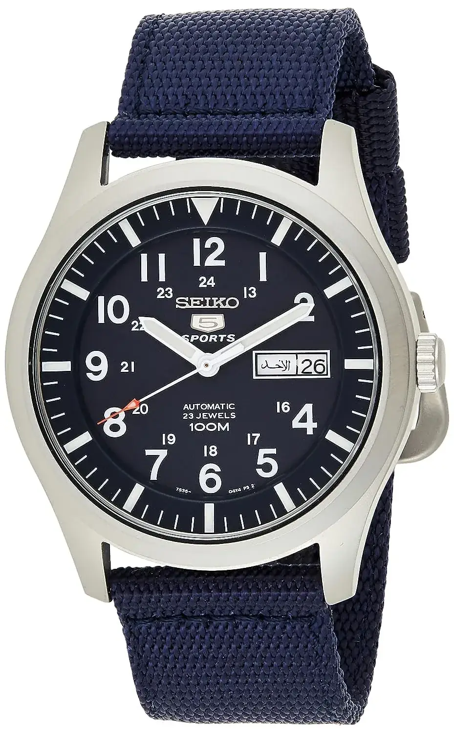 Seiko 5 SNZG11K1 (militar, 42 mm)
