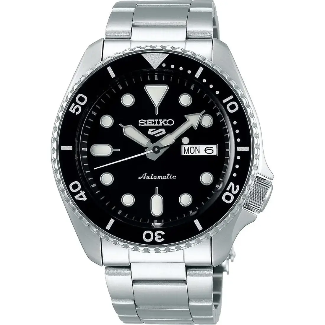 Seiko 5 Sports SRPD55K1 (negro y dorado)