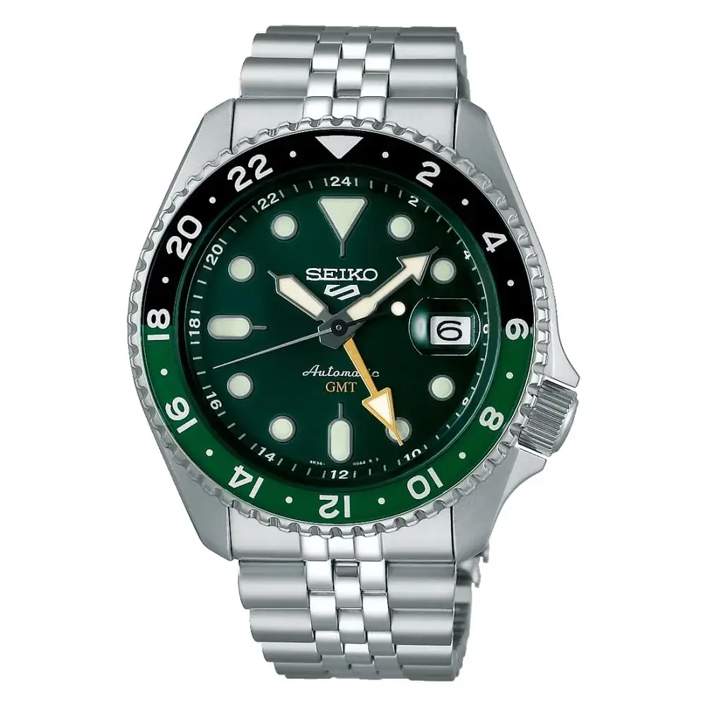 Seiko 5 Sports SSK035K1 GMT (esfera verde)